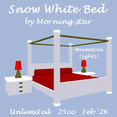Snow White Bed(25)[0210] by Morning.star
