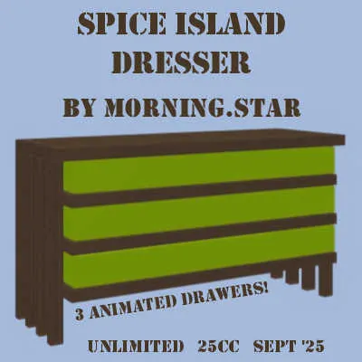 Spice Isle Dresser(25)[0905] by Morning.star