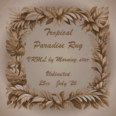 Trop Paradise Rug by Morning.star